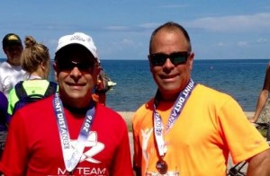 Mark and Matt triathlon, july 2016 cropped